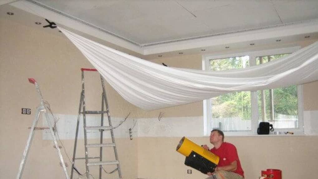 pose de plafond tendu le Var